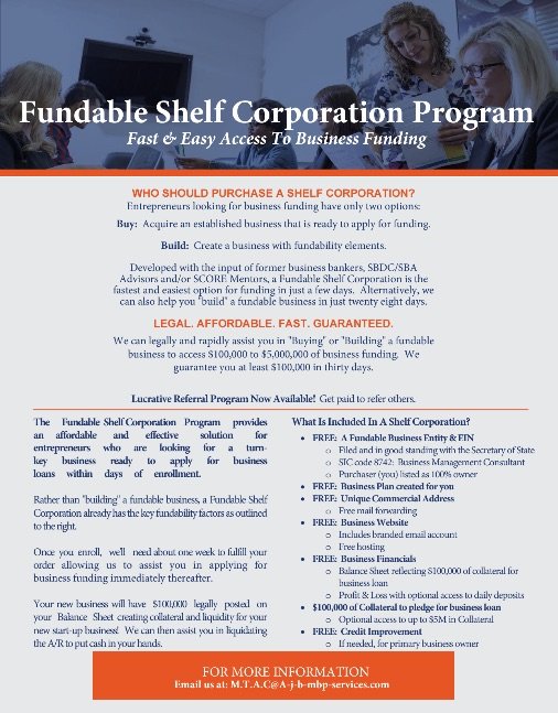 Shelf Crop guarantee funding!